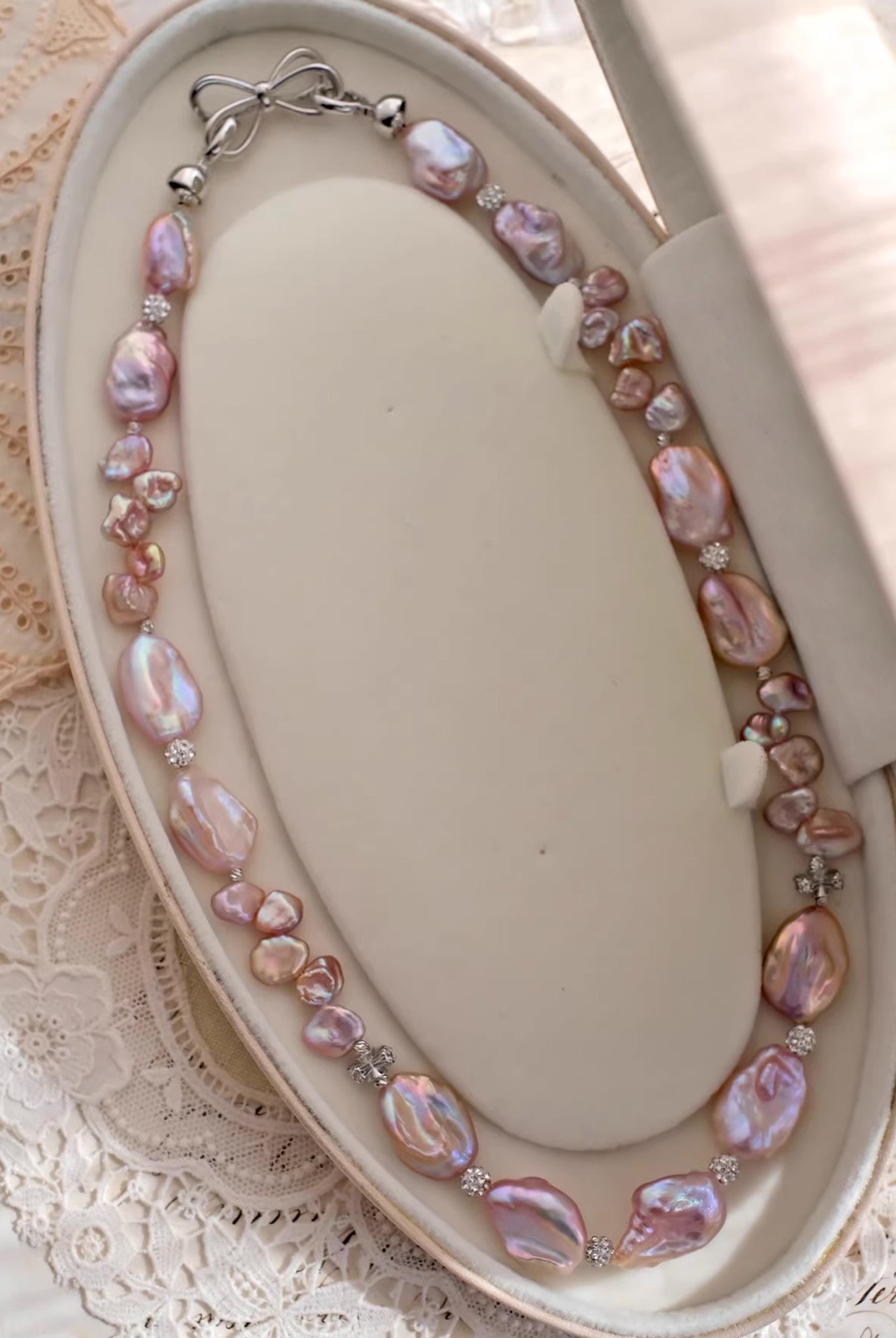 Keshi Baroque Freshwater Pearl Necklace