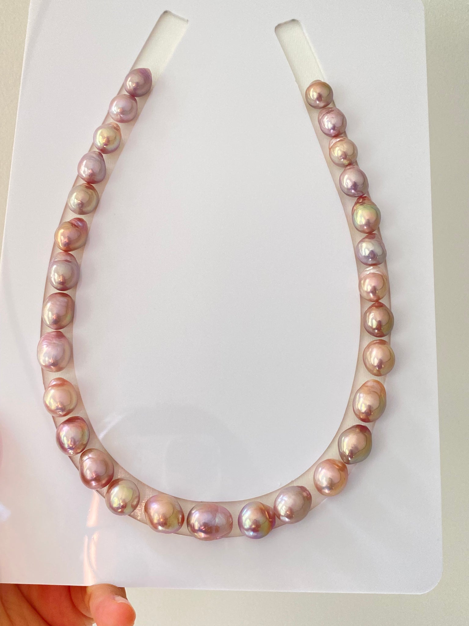 9.5-11.5mm Edison Pearl Pearl string