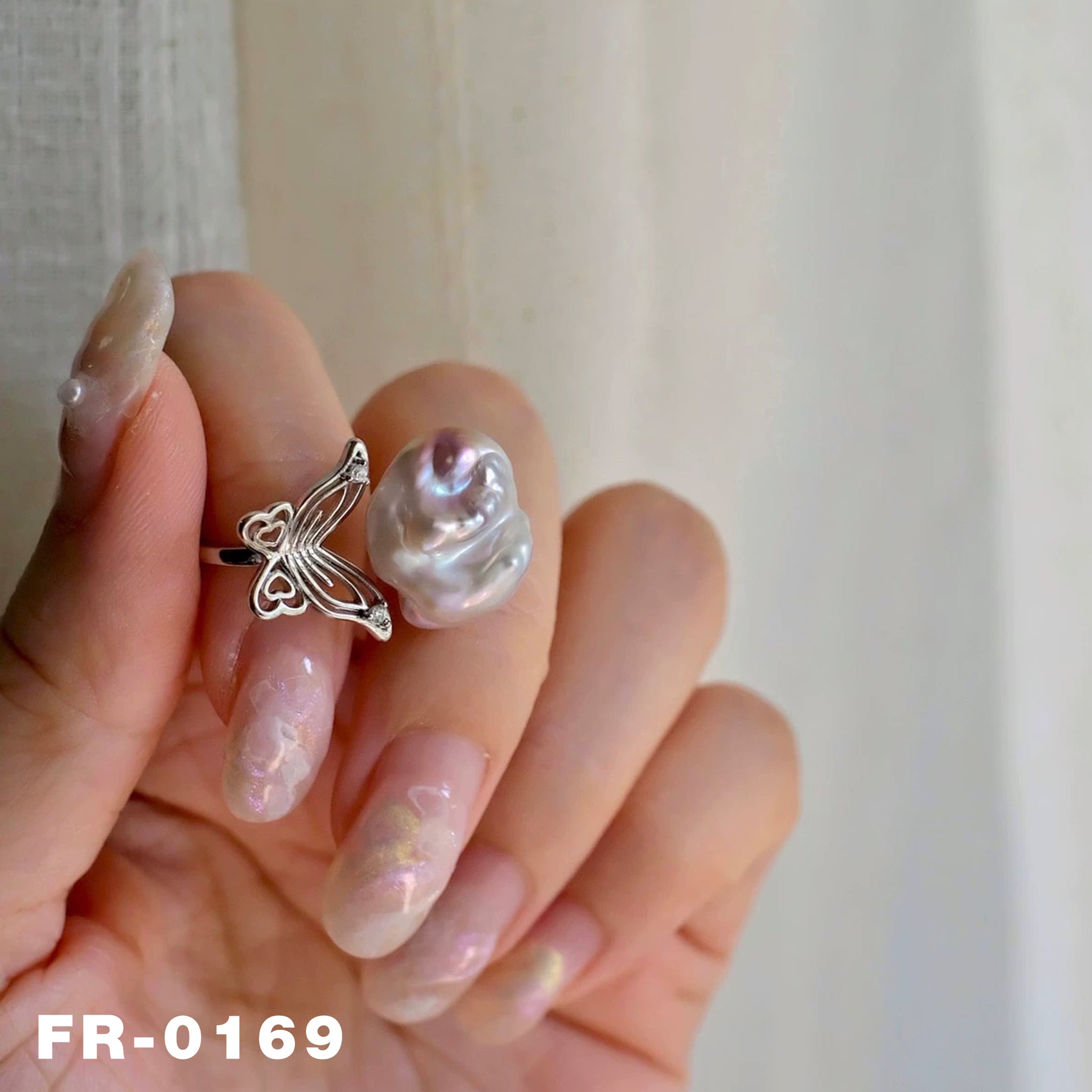 Keshi Baroque Pearl Ring