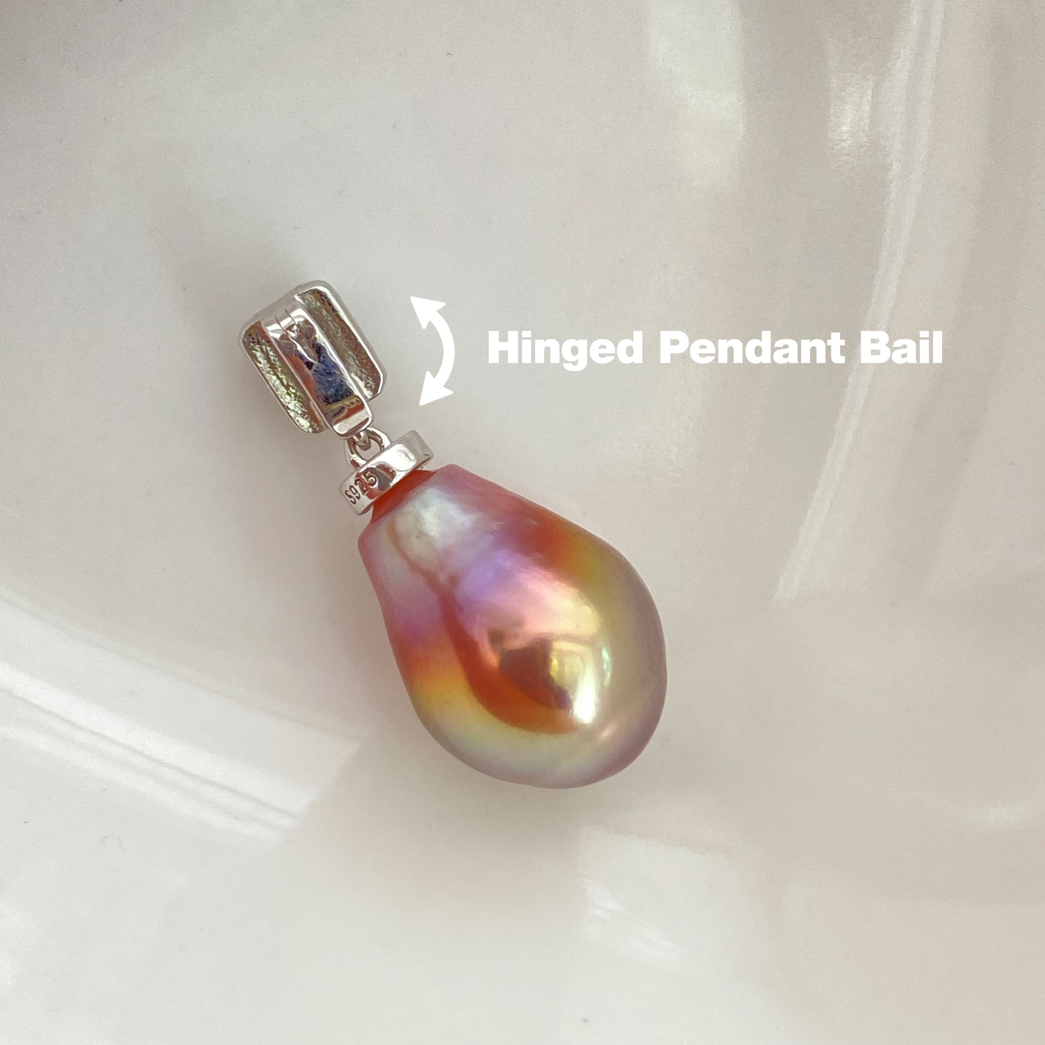 24.5mm Freshwater Edison Pearl Pendant